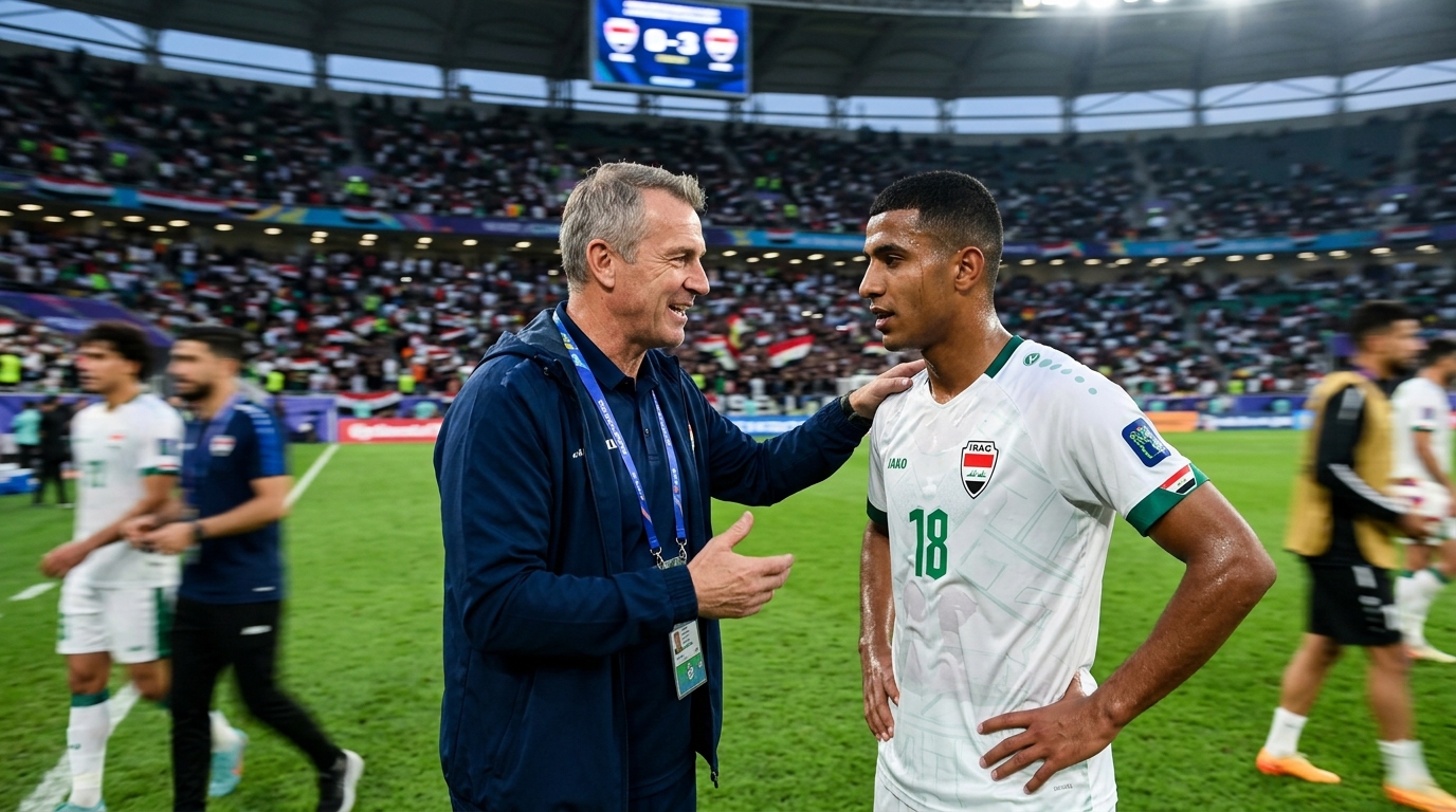 Arnold Finds Positives After Iraq's World Cup Loss to Norway