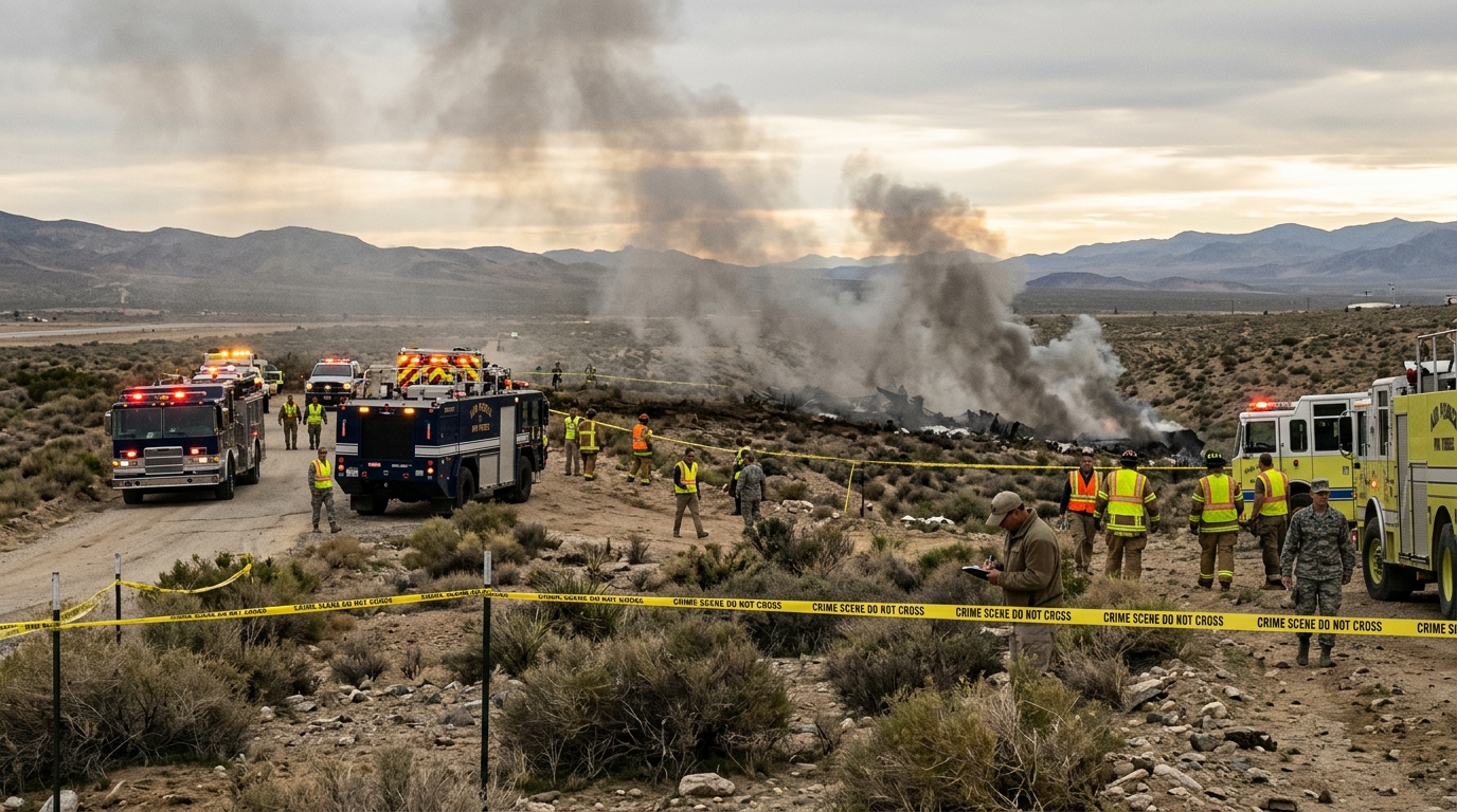 B-52 Test Flight Crash Kills Eight; Investigation Underway