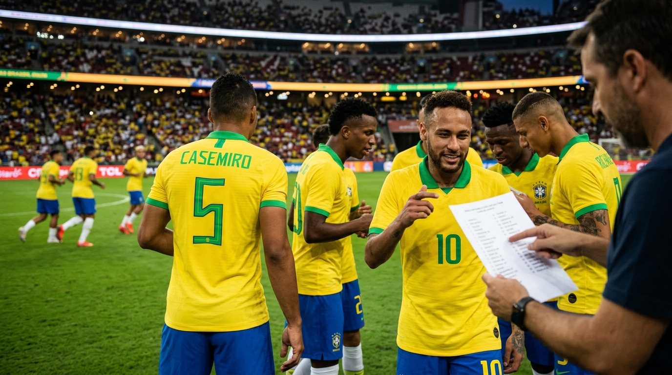 Brazil's World Cup Squad and Jersey Numbers Published