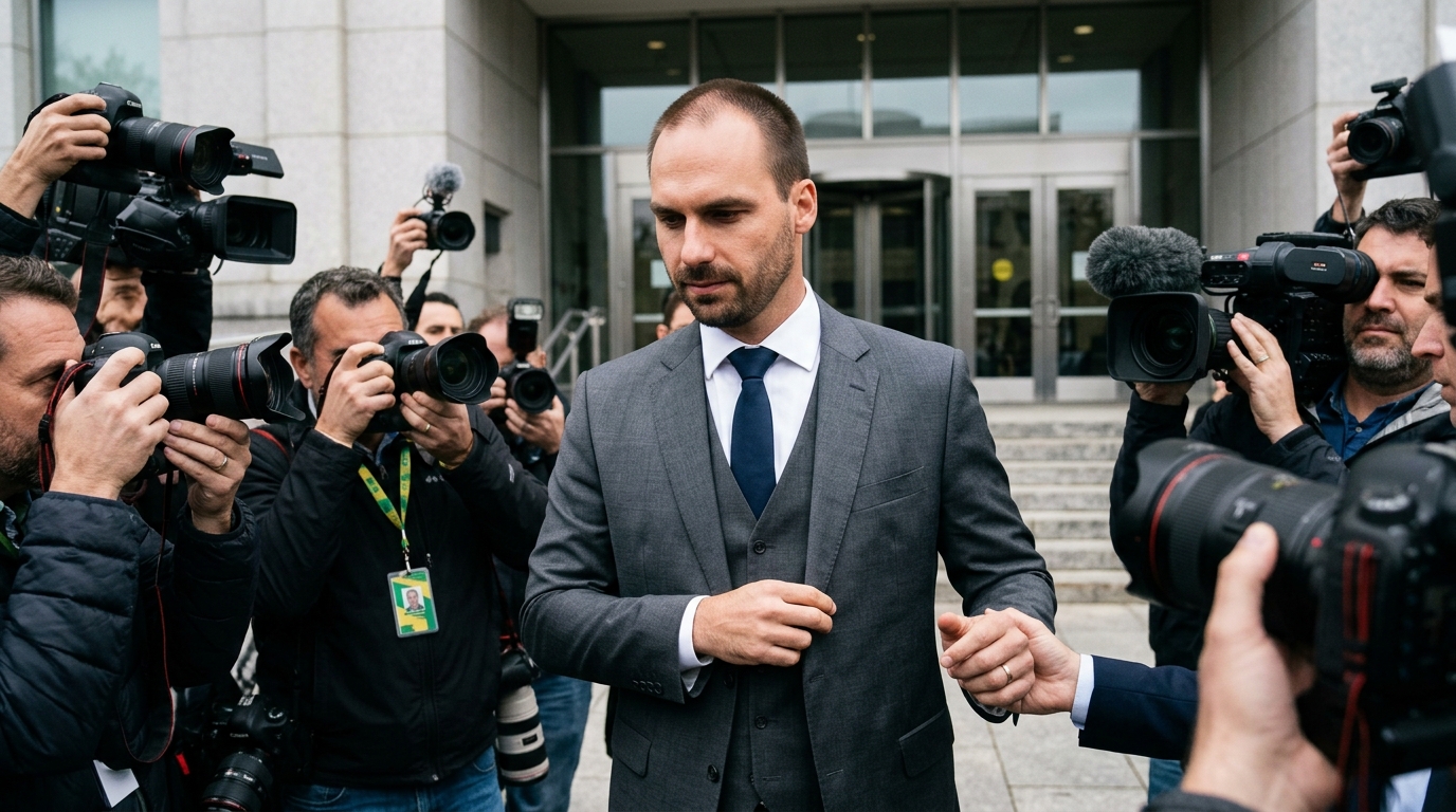 Eduardo Bolsonaro Sentenced to Four Years for US Lobbying Efforts