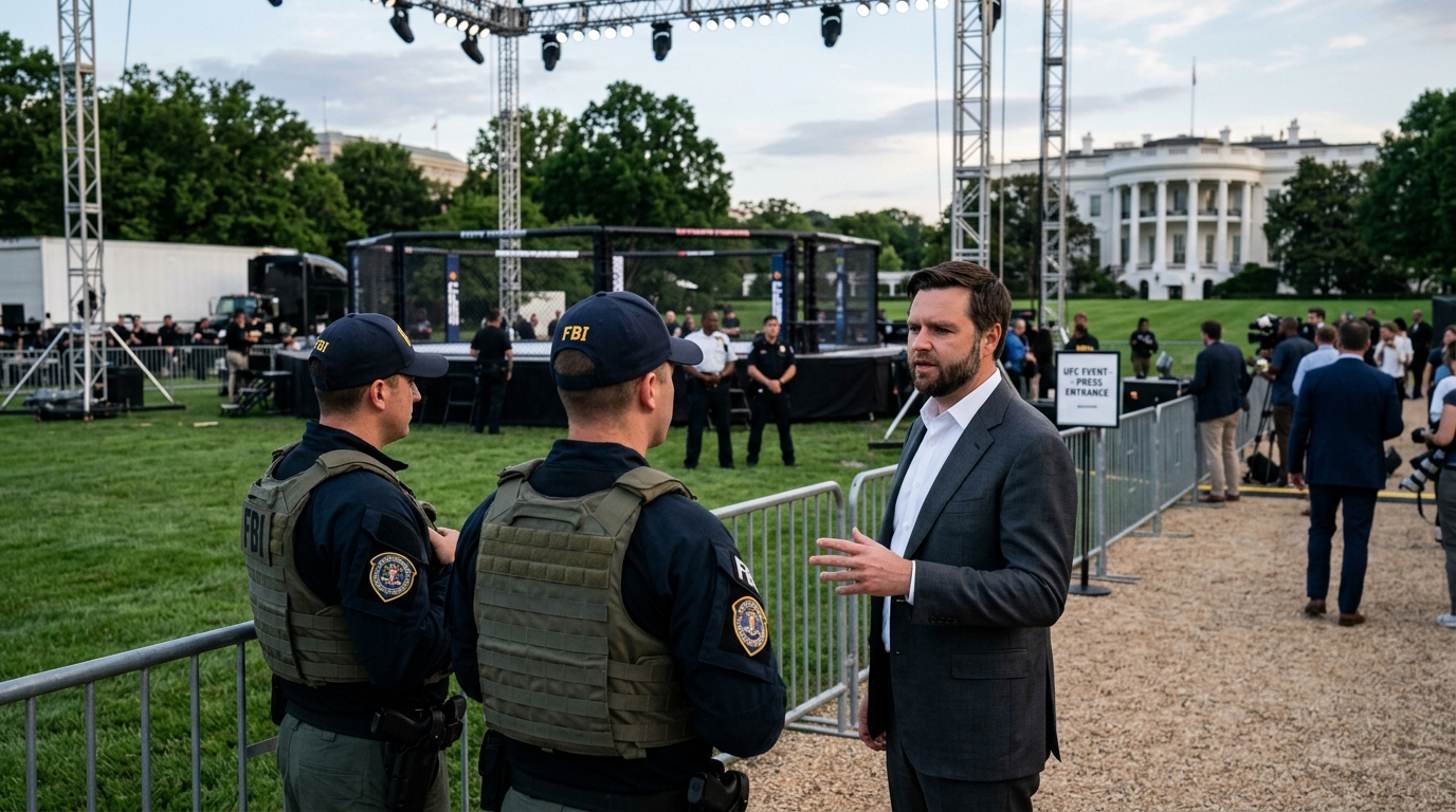 FBI Reports Thwarted Attack on UFC Event; JD Vance Responds