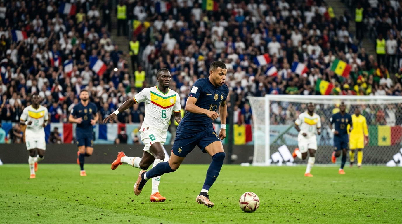 France Secures 3-1 World Cup Victory Over Senegal After Disjointed Start