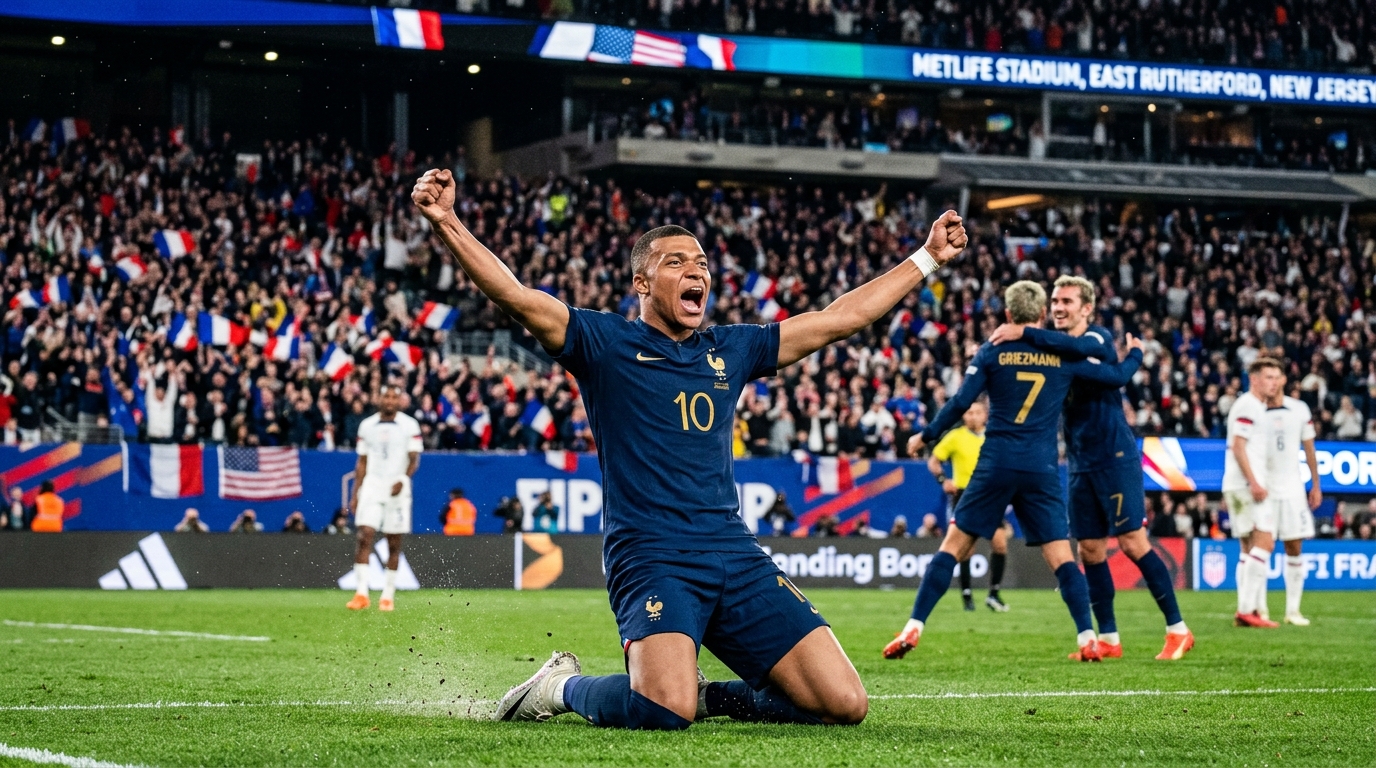 Kylian Mbappé's "2026 World Cup Debut" Reported in New Jersey