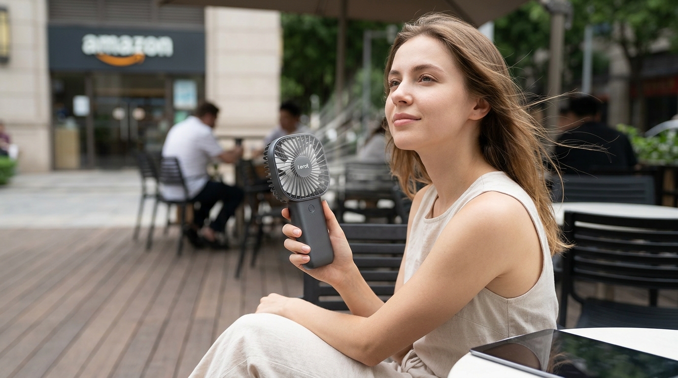 Lerat Portable Turbo Fan on Sale at Amazon