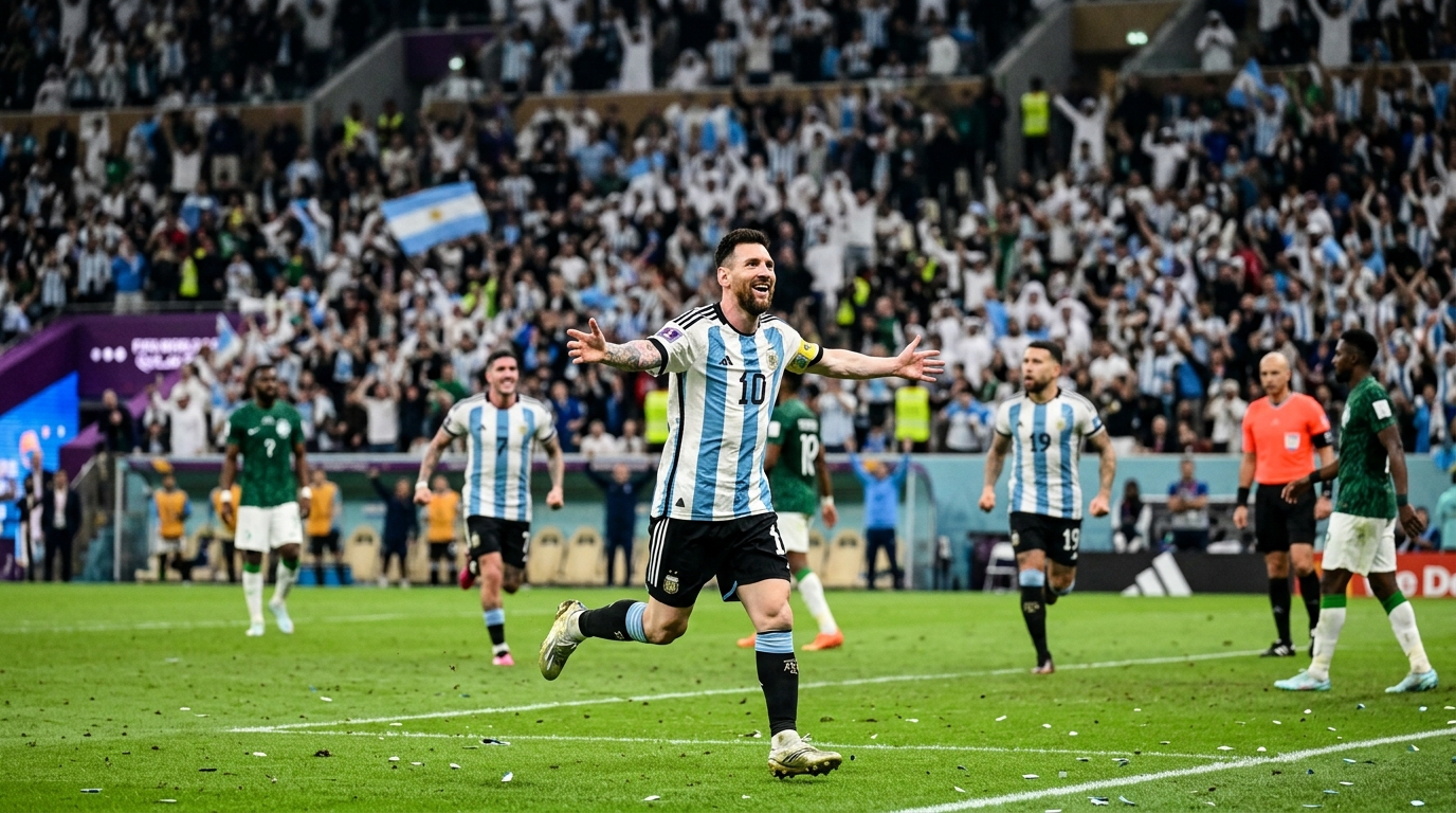 Lionel Messi Becomes First Man to Play in Six World Cups