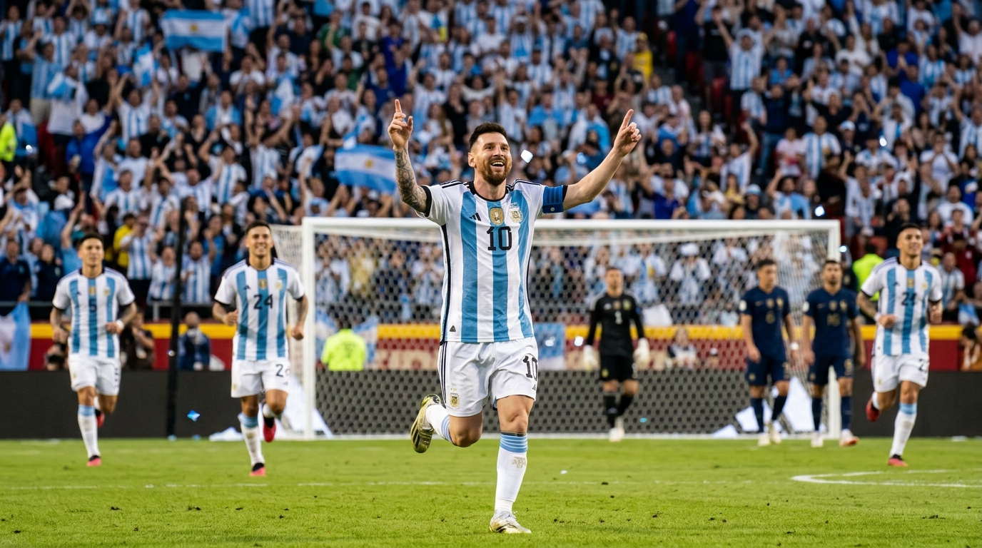Lionel Messi Equals World Cup Top Goalscorer Record with Hat-Trick