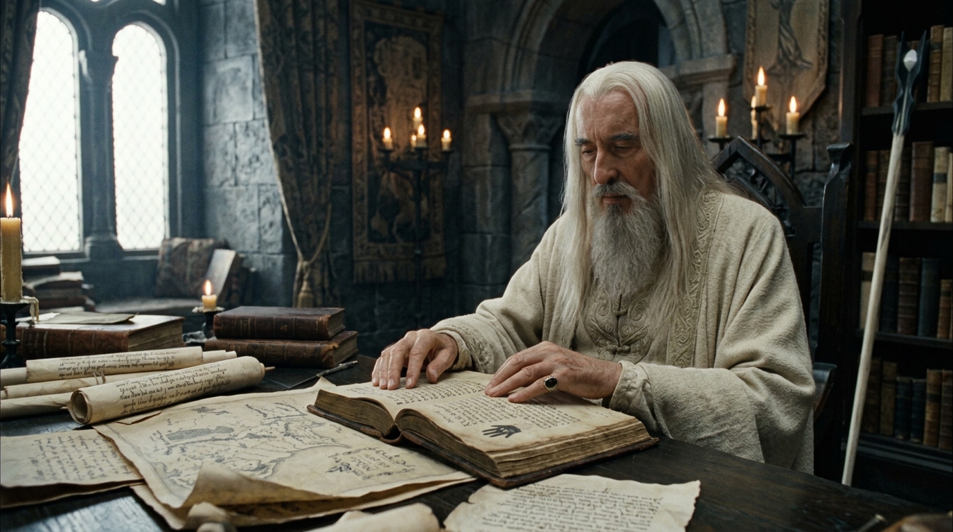 Lord of the Rings Unveils New Saruman Story: 'Hands of the White Wizard'