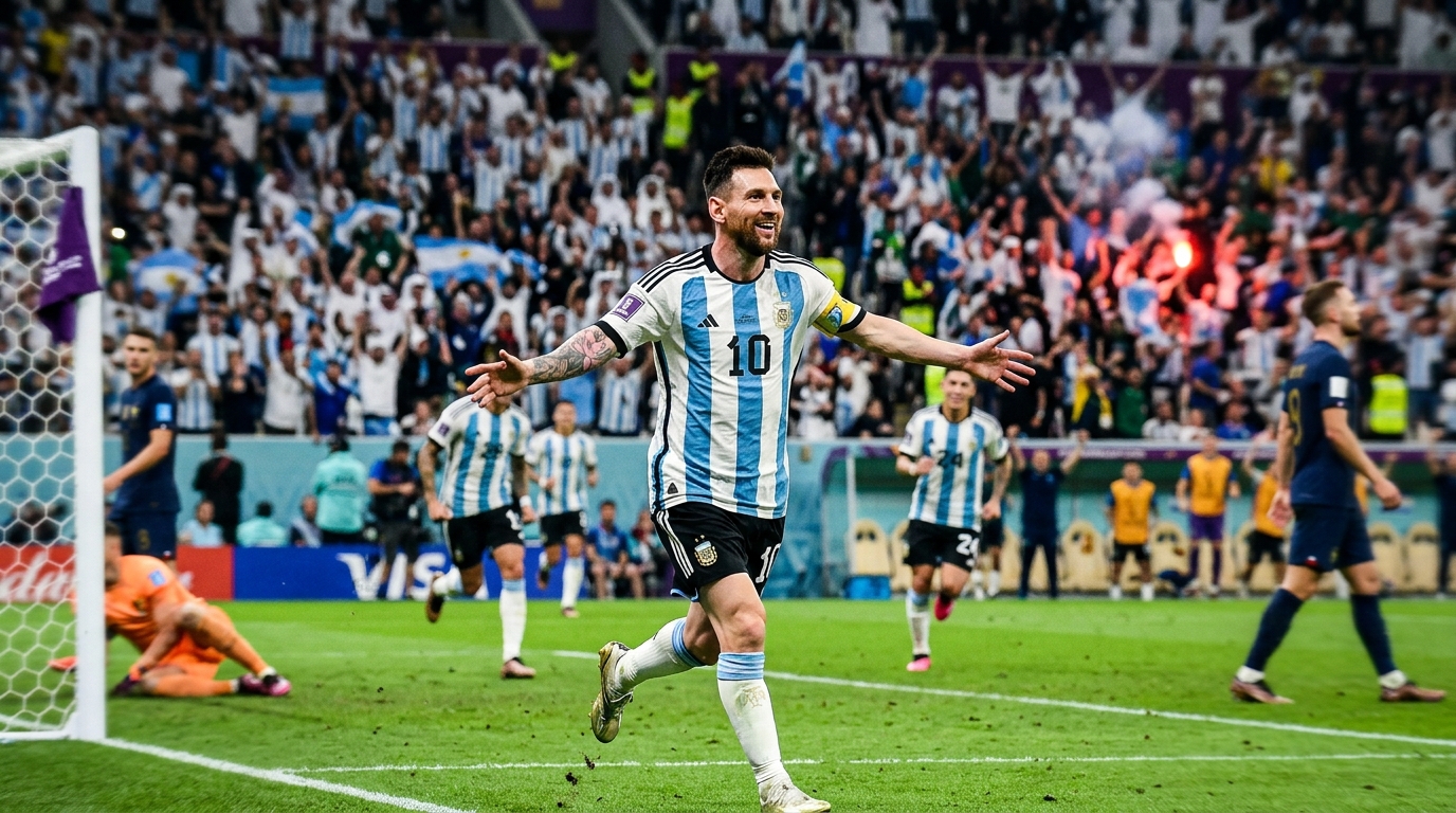 Messi Achieves First World Cup Hattrick, Equals Klose's Record