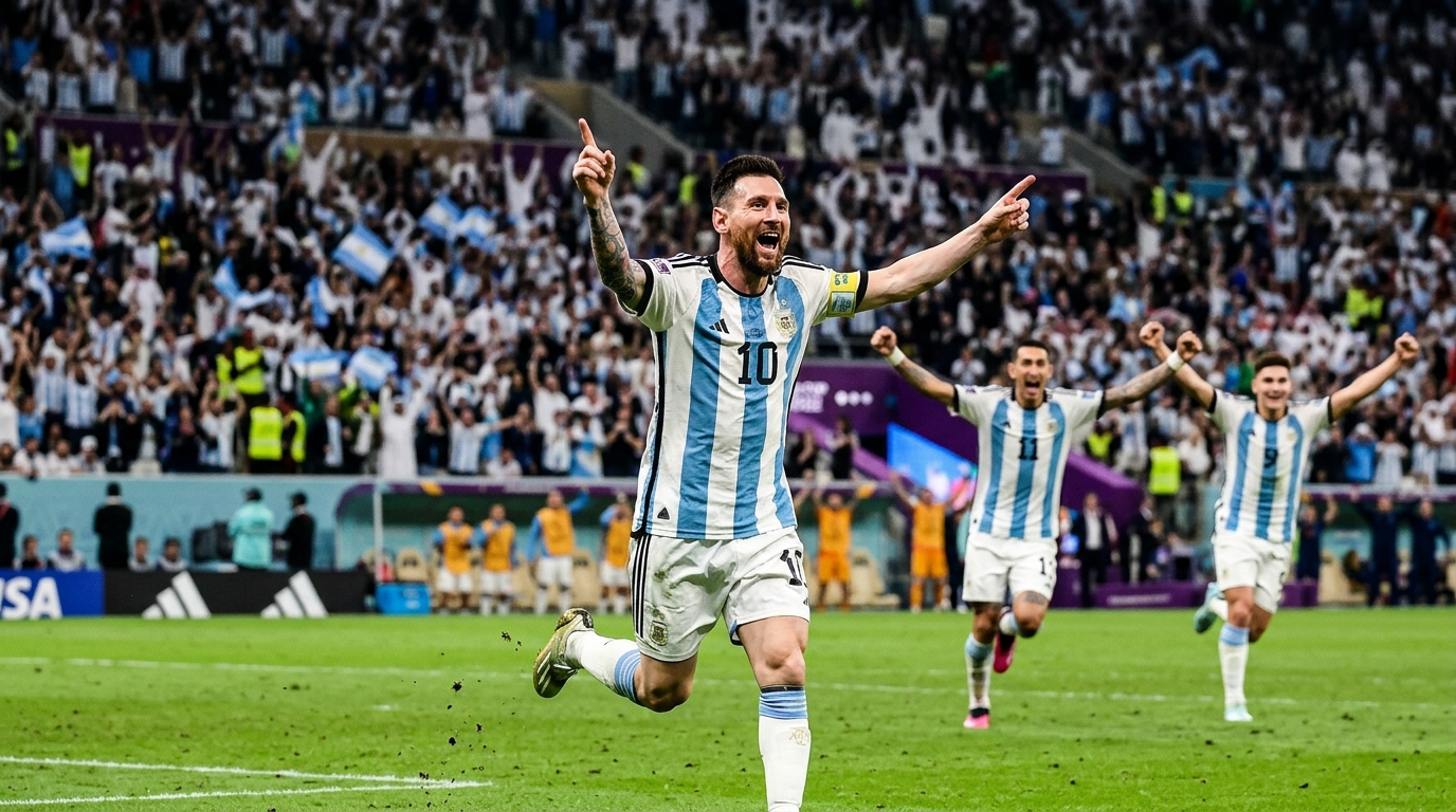 Messi's Hat-Trick Equals Klose's World Cup Scoring Record