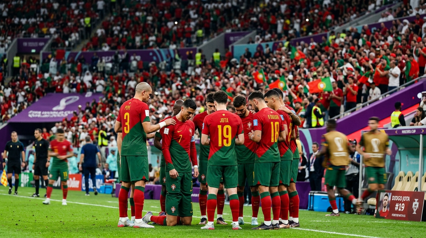 Portugal to Remember Diogo Jota at World Cup, Mirror Football Reports