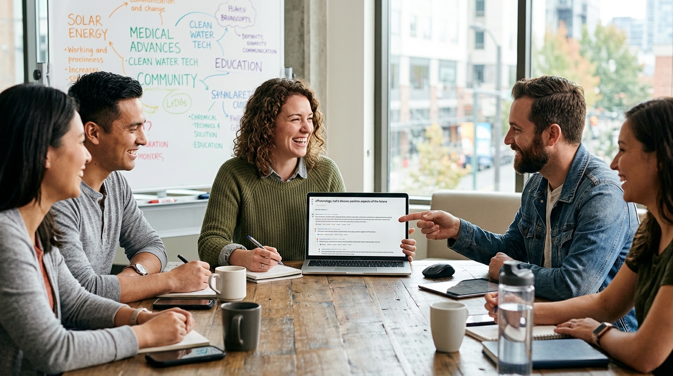 Reddit User Promotes Positive Future Outlook Discussion