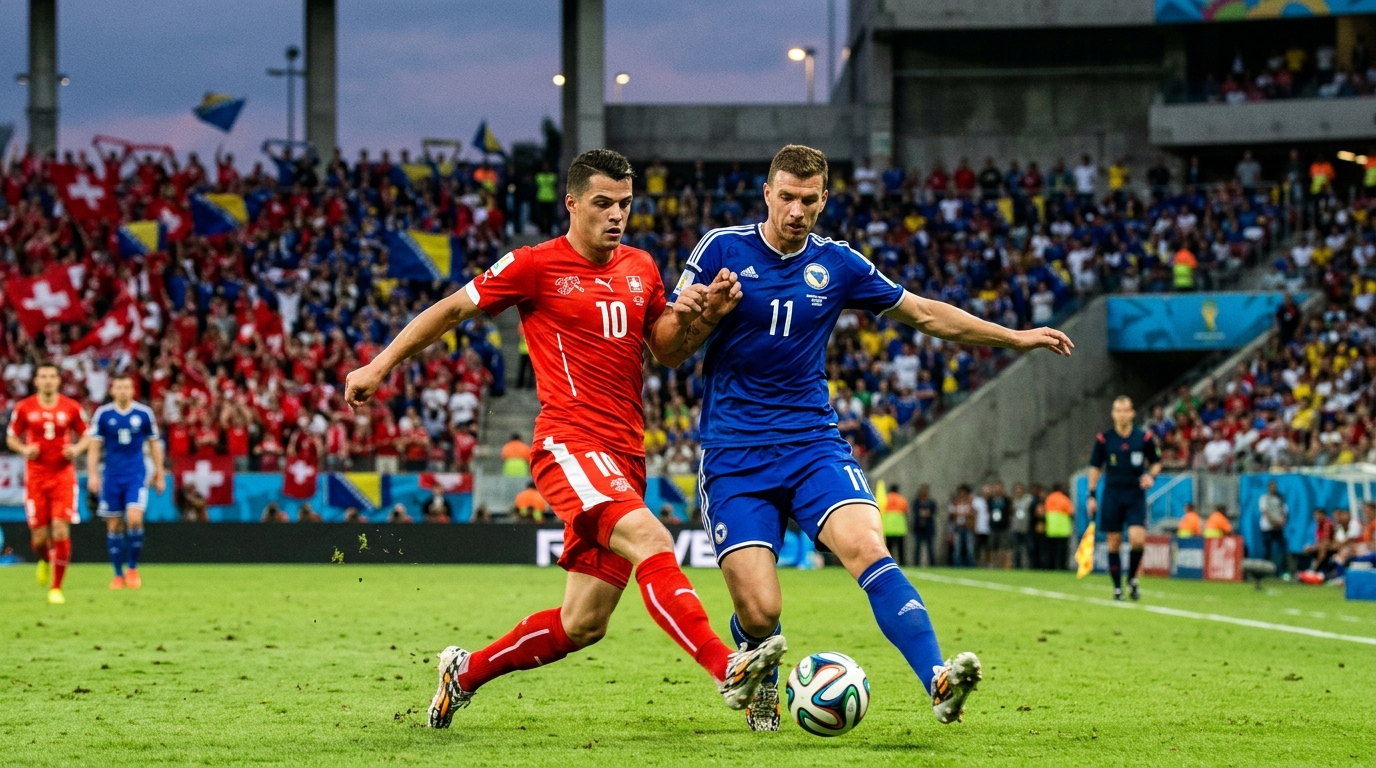Switzerland and Bosnia Seek Breakthrough in World Cup Group B