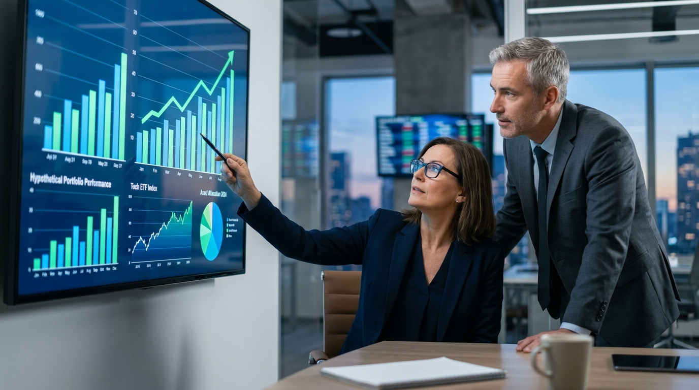 Yahoo Finance Article Explores Hypothetical Tech ETF Investment for Retirement